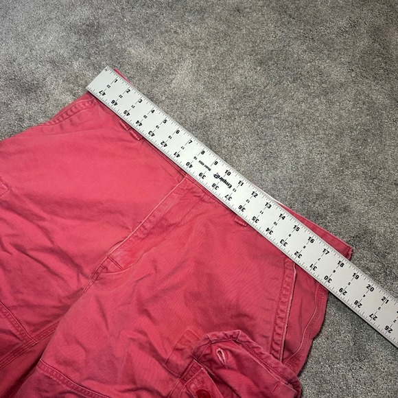 Polo Ralph Lauren Cargo Shorts Mens 36 Pink Classic Chino Multi Pocket Relaxed - Picture 8 of 12